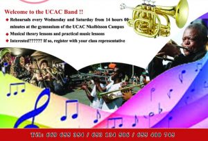 Renaissance de la fanfare de l’Université Catholique d’Afrique Centrale