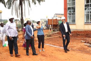 Mission d’inspection des Experts de l’AFD au Campus d’Ekounou-Ayéné.