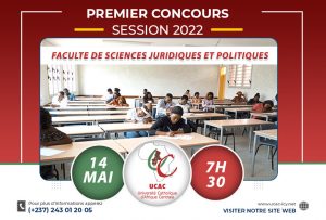 Concours d’entrée à l’université catholique d'Afrique Centrale / Faculté de Sciences Juridiques et Politiques (FSJP)