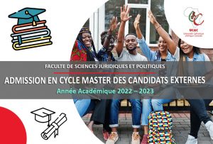 FSJP - Admission en Cycle Master des candidats externes 2022 – 2023