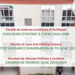 Concours d’entrée à l’UCAC 2023-2024 (Faculté de Sciences Juridiques et Politiques)