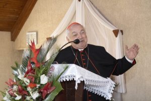 Visite à l'UCAC de son Eminence Jean Marc Cardinal AVELINE, Archevêque du diocèse de Marseille (Fr)