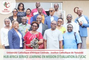 LE HUB AFRIQUE DU SERVICE LEARNING EN MISSION D'ÉVALUATION À L’UCAC