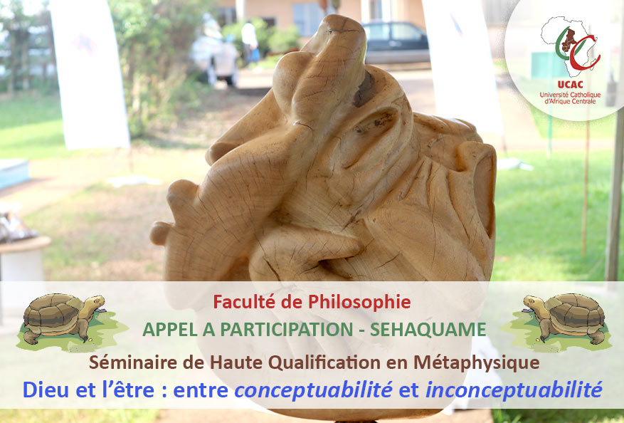 Faculté de Philosophie – Appel à participation  (Séminaire de Haute Qualification en Métaphysique)