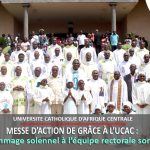 Messe d’action de grâce à l’UCAC : Un hommage solennel à l’équipe rectorale sortante
