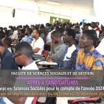 Appel à candidatures – Doctorat en Sciences Sociales pour le compte de l’année 2024-2025