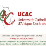 Appel à candidatures - L'UCAC recherche un Secrétaire Général Administratif