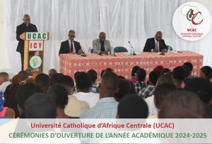 Cérémonies d’ouverture de l’année académique 2024-2025 à l’Université Catholique d’Afrique Centrale.