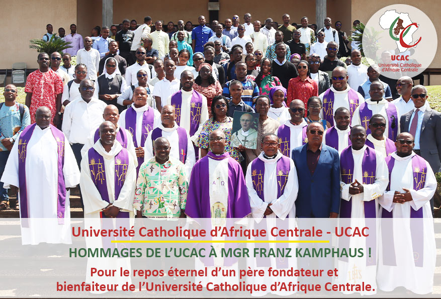 Hommages de l’UCAC à Mgr Franz KAMPHAUS !