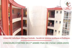 CONCOURS-D'ENTRÉE-EN-1ERE-ANNEE-FSJG-DE-L'UCAC-(2024-2025)